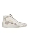 Golden Goose Deluxe Brand Slide Classic High-top Sneakers In White