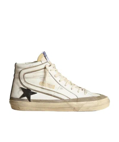 Golden Goose Deluxe Brand Slide High-top Sneakers In Brown