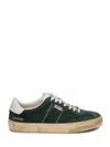 Golden Goose Soul Star Suede Linguetta E Tallone Pelle In Green