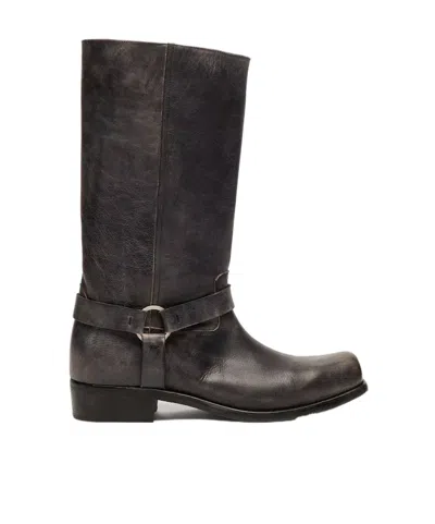 Golden Goose Deluxe Brand Square-toe Biker Boots In Multi