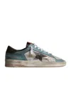 Golden Goose Deluxe Brand Men Stardan Under Net Star Low-top Leather Sneakers In Multi