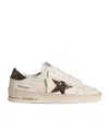 Golden Goose Deluxe Brand Stardan Glittered Sneakers In White