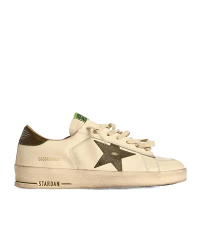 Golden Goose Lace-up Low-top Sneakers In Brown