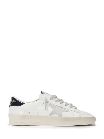 GOLDEN GOOSE GOLDEN GOOSE STARDAN LEATHER SNEAKERS