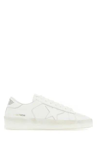 Golden Goose Deluxe Brand Stardan Leather Upper Sneakers For Women In Multi