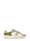 Golden Goose Leather Stardan Low-top Sneakers In Neutrals