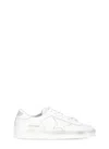 Golden Goose Deluxe Brand Men White Leather Matchstar Sneakers In White