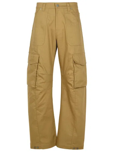 Golden Goose Beige Cotton Blend Cargo Pants