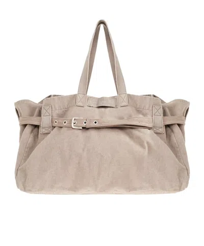 Golden Goose Deluxe Brand Strap Detailed Tote Bag In Blue