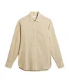 Golden Goose Deluxe Brand Striped Buttoned Shirt In Nude