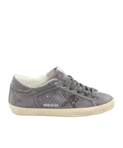 Golden Goose Lace-up Sneakers In Gray