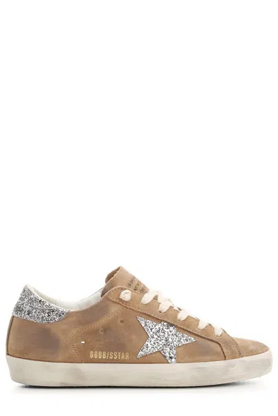 Golden Goose Deluxe Brand Super Star Lace In Brown