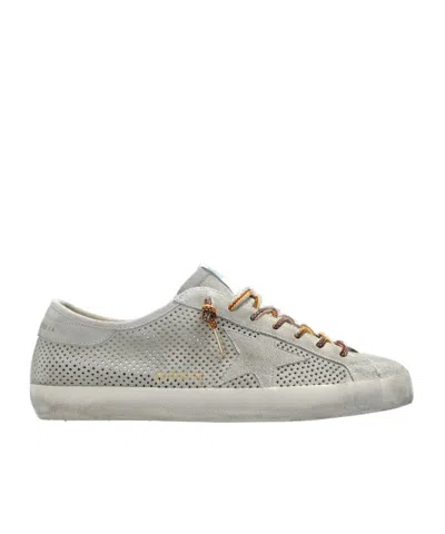 Golden Goose Super Star Sneakers In Gray