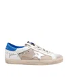 Golden Goose Suede And Fabric Sneakers In Nude