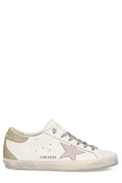 Golden Goose Super Star Sneakers In Beige