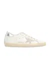 Golden Goose White Leather Sneakers Women In White