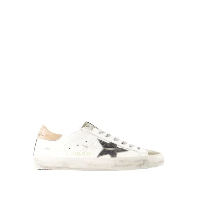 Golden Goose Men's Super Star Sneakers In White