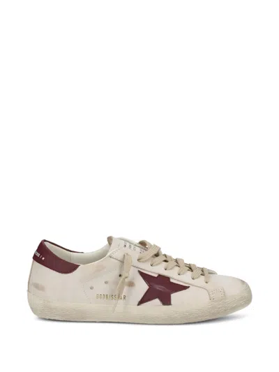 Golden Goose Deluxe Brand Men Super Star Classic With List Leather Sneakers In Multi
