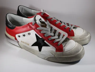 Pre-owned Golden Goose Deluxe Brand Superstar Penstar Size 40 41 42 44 In White