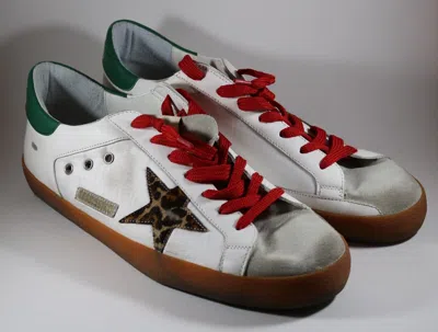 Pre-owned Golden Goose Deluxe Brand Superstar Sneakers 43 44 45 46 Brand In White