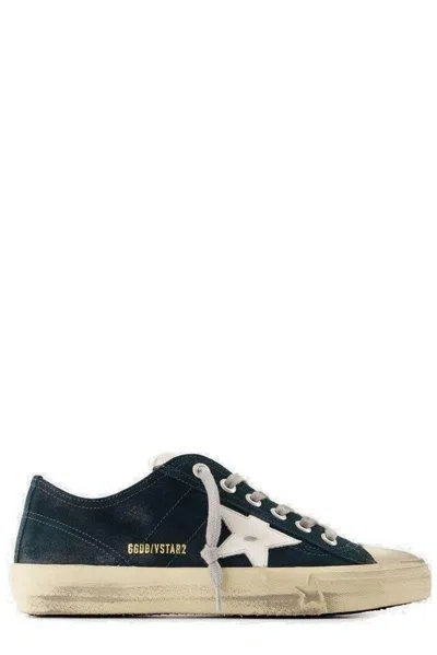 Golden Goose Deluxe Brand V In Green