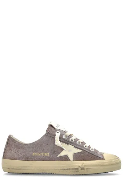 Golden Goose V-star Sneakers In Purple