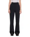 Golden Goose Deluxe Brand Viscose And Wool Crepe Relaxed Pants In Black