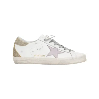 Golden Goose Super Star Leather Sneaker In White