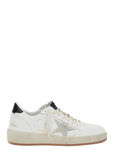 Golden Goose Deluxe Brand White Low Top Sneakers With Star Patch