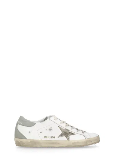 Golden Goose White Super Star Classic Sneakers