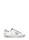 Golden Goose White Super Star Classic Sneakers In White