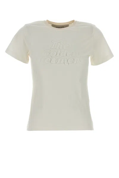 Golden Goose Deluxe Brand White Viscose Blent T-shirt