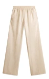 Golden Goose Wide-leg Trousers In White