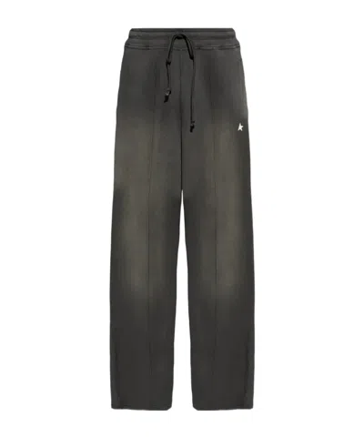 Golden Goose Deluxe Brand Wide-leg Sweatpants In Gray