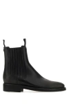 GOLDEN GOOSE GOLDEN GOOSE DELUXE BRAND WOMAN BLACK LEATHER CHELSEA ANKLE BOOTS