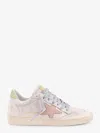 Golden Goose Deluxe Brand Women Ball Star Leather Sneakers With Iconic Contrasting Star