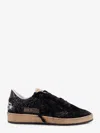 Golden Goose Deluxe Brand Women Ball Star Low-top Suede Sneakers With Used Effect In Multi