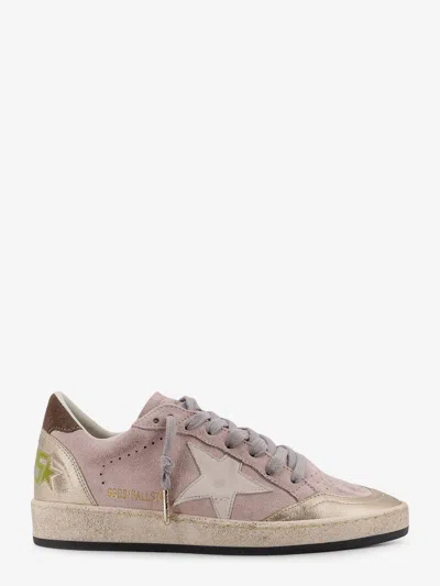 Golden Goose Deluxe Brand Women Ball Star Suede Sneakers In Pink