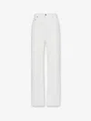 Golden Goose Deluxe Brand Women Denim Trousers In White