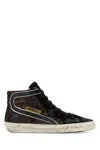 Golden Goose Deluxe Brand Women Embellished Suede Slide Classic Sneakers