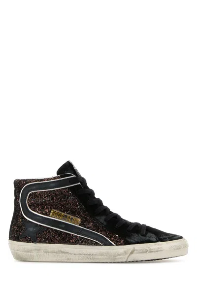 Golden Goose Deluxe Brand Women Embellished Suede Slide Classic Sneakers