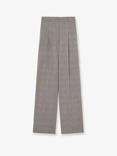Golden Goose Deluxe Brand Women Naomi Virgin Wool Trousers In Brown