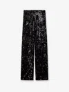 Golden Goose Deluxe Brand Women Onia Tulle Trousers With Sequins In Black