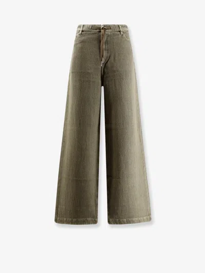 GOLDEN GOOSE GOLDEN GOOSE DELUXE BRAND WOMEN ORTENSIA COTTON AND LINEN TROUSERS