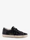 Golden Goose Deluxe Brand Women Super-star Classic With List Low-top Sneakers With Suede Inserts And In Black