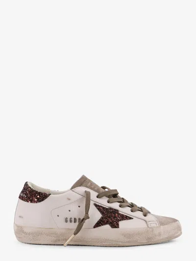 Golden Goose Deluxe Brand Women Super Star Leather Sneakers In Neutral