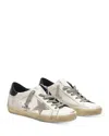 Golden Goose Deluxe Brand Women's Super-star Low Top Sneakers In White/navy