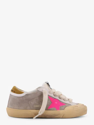 Golden Goose Deluxe Brand Women Super Star Penstar With Half Fox Suede Sneakers In Multi