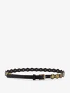 Golden Goose Trinidad Leather Belt In Black