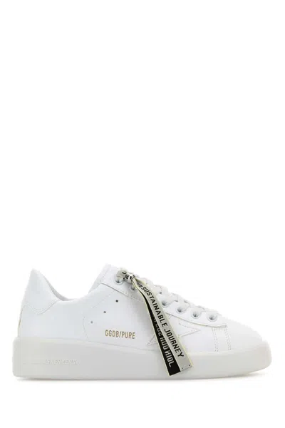 Golden Goose Deluxe Brand Women White Leather Pure New Sneakers